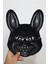 Siyah Tavşan Halloween Maske Katil Tavşan Cadılar Bayramı Maskesi 3