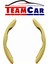 Teamcar Oto Direksiyon Kaydırmaz Spor Kapak Bej Tüm Araçlara Uyumlu 3