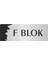 F Blok Metal Departman Kapı Isimliği Yönlendirme Levhası 5X20 cm Gümüş Renk 1