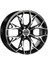 17 Inç 4X108 Arceo Roma ET25 Siyah Elmas Kesim Jant Modeli Peugeot Citroen (4 Adet) 1