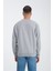 Japan Wave Erkek Yuvarlak Yakalı Nakışlı Sweatshirt 5