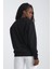 Japan Wave Kadın Yuvarlak Yakalı Nakışlı Siyah Sweatshirt 5