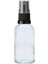50ml Fısfıs Siyah Sprey Kapaklı Şeffaf Cam Şişe 3 Adet 2