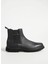 Calvin Klein Deri Siyah Erkek Bot Eva Mıd Chelsea Boot Lth 1