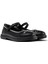 Deri Siyah Kız Çocuk Günlük Ayakkabı K800549-004 Tws Kids 2