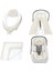 Babynest Ortopedik Bebek Yatak, Pike ve Puset Aksesuar 6' Lı Set, Gökkuşağı Serisi, Krem 4