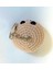 El Yapımı Amigurumi Sevimli Puf Anahtarlık - Bej 2