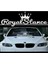 Royal Stance Oto Arka Cam Sticker Beyaz 1