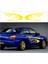 Subaru Rally Team Büyük Kapı Sağ Sol Sticker Set 80*30 cm 1