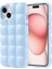 Iphone 15 Kılıf Kabartmalı Şık Lunabuff Silikon Kapak 1
