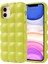 iPhone 11 Kılıf Kabarcık Tasarımlı Esnek Parlak Dom Dom Silikon Kapak 1