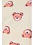 Büyük Beden Kadın Pamuklu Bisiklet Yaka Kısa Kol Ayıcık Desenli Örme Pijama Takımı 5