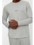 Erkek Polyester Bisiklet Yaka Uzun Kol Regular Fit Baskılı Örme Pijama Takımı 3