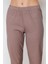 Kadın Pamuk Polyester Gömlek Yaka Kısa Kol Baskılı Gömlek-Pantolon Örme Pijama Takımı 5