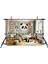 Sevimli Panda Temalı Çocuk Odası Stüdyo Fonu, 200X150CM Arka Plan 2