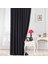 Paris Siyah 1 x 3 Sık Pile Fon Perde 2