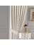 Paris Krem 1 x 3 Sık Pile Fon Perde 2