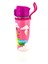Okul Su Matarası Cam H2O Deri Kılıflı Kilit Sistemli Prenses Pembe 500 ml 1