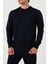Pamuklu Logolu Regular Fit Bisiklet Yaka Sweat Erkek Sweat Mw0Mw37237 Dw5 3