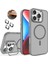 iPhone 16 Pro Max Kılıf + Lens Koruyucu Magsafe ve Stant Özellikli Arkası Mat Sert Pc Leke Yapmaz 1