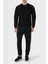 Pamuklu Logolu Slim Fit Bisiklet Yaka Sweat Erkek Sweat 50528312 001 3