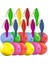 25 Pcs Rgb Punch Balloon 25 Adet Yüksek Kalite Lastikli Balon Punch 45 cm Balon Baskılı Italyan Malı 1