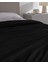 Manon King Size %100 Pamuk Ranforce Düz Nevresim - Siyah 3