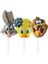 Orjinal Lisanslı Looney Tunes Marshmallow Lolipop 45 gr 12 Adet 2