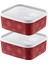 2'li Set No Frost Saklama Kabı Carmen 700 ml 2