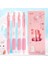 Cici Bears Cicibears 4 Adet/paket Kahve Serisi 0.5mm Jel Kalem Seti - Pembe (Yurt Dışından) 1