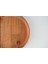 Wood Totally - Doğal Kayın Ağacından El Yapımı Yuvarlak Tatlı/Meyve Tabağı 3