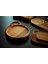 Wood Totally - Doğal Kayın Ağacından El Yapımı Yuvarlak Tatlı/Meyve Tabağı 5