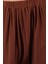 Kadın Yeni Moda Geniş Paça Uzun Boy Dokuma Ekru Şalvar Pantolon 4