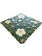 Mutfak Tezgah Arası, Banyo, Havuz, Sauna, Spa, Zemin, Duvar ve Yaşam Alanlarının Tüm Yüzeyleri Için Yeşil, Sarı, Beyaz Çiçek Desenli 31.5X31,5 cm Fileli Cam Mozaik.( 5 File = 0,5 M2 Fiyatıdır ) 5