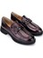 Kadın Deri Bordo Loafer Ayakkabı 1051 5761 Bn Ayk SK24-25 Bordo Krsk Rgn 2