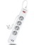 Akım Korumalı Priz 4lü 1xtype-C 2xusb-A HC000042 1