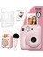 Instax Mini 12 Pembe Fotoğraf Makinesi-10'lu Film-Şeffaf Kılıf 1