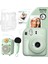 Instax Mini 12 Yeşil Fotoğraf Makinesi-10'lu Film-Şeffaf Kılıf ve Divoom Fairy-Ok Yeşil Karaoke Mikrofonlu Fm Radyolu Bluetooth Hoparlör 1