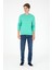 Erkek Koyu Mint Sweatshirt 50295148-VR152 4