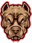 Kızgın Köpek Sticker 10X10 Cmrenkli Sticker 1