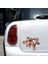 Maymun 2 Sticker 10X10 Cmrenkli Sticker 2