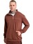 Badajoz Erkek Kahverengi Günlük Stil Sweatshirt 24KE016-KHVE 4
