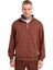 Badajoz Erkek Kahverengi Günlük Stil Sweatshirt 24KE016-KHVE 5