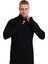 Cordoba Midlayer Erkek Siyah Koşu Sweatshirt 24KE001-SYH 5