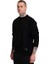 Alicante Erkek Siyah Günlük Stil Sweatshirt 24KE003-SYH 4