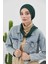 Fularlı Kışlık Bone Türban,B-81RB 4
