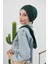 Fularlı Kışlık Bone Türban,B-81RB 5