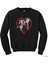 Suicide Squad Harley Quinn Joker Love Siyah Sweatshirt 1