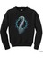 Vikings Black Moon Sword Siyah Sweatshirt 1