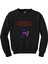 Stranger Things Dream Siyah Sweatshirt 1